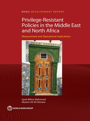 cover image of Privilege-Resistant Policies in the Middle East and North Africa